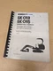 Kobelco SK013 SK015 Excavator OEM Operator's Manual