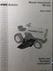 Bolens H11XL G16XL Tractor 42" Mower Implement 18300 Owner & Parts (2 Manual s