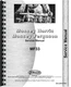Massey Ferguson 33 Industrial Tractor Service Manual