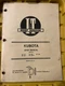KUBOTA TRACTOR L175 L210 L225 L225DT L260 Shop Service Manual I&T