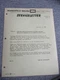 Minneapolis Moline G1000 Gas LPG Tractor Gasket Service Newsletter Brochure