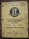 Allis Chalmers B C CA G RC WC WD WD45 WD45 Diesel WF Service Manual
