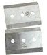 Knife Source 7-1/4 x 5 x 1/2 Chipper Knife Morbark Rayco Lot of 2