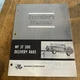 Vintage 1969 Massey Ferguson Mf 37 Side Delivery Rake Operators Manual