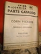1951 McCORMICK CP-2A CORN PICKERS FARMALL MOUNTED PULL TYPE PARTS CATALOG 