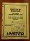 Hyster Electrical Diagrams Manual For EV-100ZX Motor Controllers Part No.897596