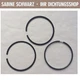 1 Piston Ring Set Standard Per Cylinder Engine MS142 Massey Ferguson MF 1030 1030L