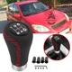 5 Speed Gear Shifter Knob Manual Stick Shift Handle PU For Toyota Matrixl E130