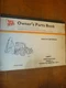 JCB 214-4 Centremount Backhoe Loader Parts Catalog Manual M460001-Up