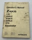 HITACHI ZAXIS EM1F1-NA4-2 120 160LC 270LC 330LC 370 EXCAVATOR OPERATORS MANUAL