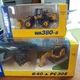 Komatsu Official Diecast Model Excavator WA380-8 G40＆PC30E/ 1:87 /