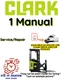CLARK NST 40 NARROW AISLE FORKLIFT SERVICE REPAIR SHOP MANUAL PDF ON USB
