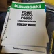 OEM Genuine Factory Kawasaki Engine Workshop Service Manual FG-150 FG-200 FG-300