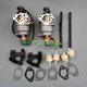 2X Carburetor  For Honda EB3500 EB3500X EB3500XK1 EB3800 EM3500X EM3800SX EW140