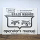 DMI D-312 & D-400 Grain Wagon Operator's Manual 00100360, Issued 1983