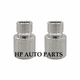 2 pcs Oil Filter Adapter for Duramax CAT 1R-1807 13/16"-16 to 1 1/8"-16