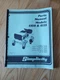 Simplicity 4108 4111 Lawn Garden Tractor Parts Catalog Book Manual Original!