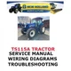 NEW HOLLAND TS115A TRACTOR MANUAL SHOP SERVICE ENGINE  REPAIR PDF