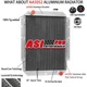 3-ROW RADIATOR FIT HITACHI EX100-2,EX100-3,EX100M-2,EX120-2,EX120-3,EX120K-2 NEW