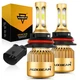 For 2003-2012 International Truck 4300 4400 AUXBEAM 9007 LED Headlight Bulbs 2x