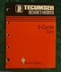 OEM Tecumseh Mechanic's Handbook for 2-Cycle Engines #692508 - VG/VG+