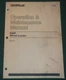 CAT CATERPILLAR 936F WHEEL LOADER OPERATION & MAINTENANCE MANUAL S/N 8AJ1-UP