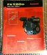 Factory Kawasaki 1 Page Brochure Specs. Engine FE120D 124cc 4HP