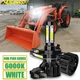2 Bright LED light bulbs For Kubota L3560 L4060 L4760 L5060 L6060 M100 Headlight