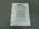 Gehl DL-8H DL-10L DL-10H Dynalift Telehandler Parts Catalog Manual Supplement