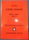 ISUZU 6BB1 6BD1 6BD1T ENGINE INSTRUCTION OPERATION & MAINTENANCE MANUAL BOOK