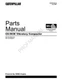 Caterpillar Cat CS 583E Vibratory Compactor Parts Catalog Manual KEBP0260