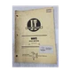 White Tractor Shop Service Manual W-1 Models 2-70 2-85 2-105 2-150