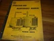 Minneapolis Moline 425-6A 605-6A Power Units Operator & Maintenance Manual xz