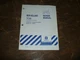 New Holland TC30 Tractor Engine General Info Shop Service Repair Manual