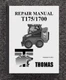 175 1700 Skid Steer Tractor Workshop Service Repair Manual Thomas 175 1700