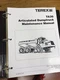 Terex TA30 Articulated Dumptruck Maintenance Shop Manual