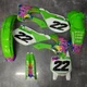 Plastics + Graphics Kawasaki KX125 KX250 1999 2000 2001 2002 KX 125 250