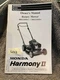OEM HONDA HARMONY II HRS216PDA HRS216SDA ROTARY MOWER OWNERS MANUAL CW 1997