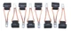 Lincoln Welder SA-200 SA-250 Classic 300D High Performance Brushes 9ST2687 T2687