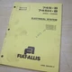 Fiat ALLIS 745 745H-B WHEEL LOADER Electrical System Shop Service Repair Manual