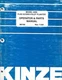 KINZE MODEL 3200 FLEX ECONO-FOLD PLANTER OPERATOR & PARTS MANUAL