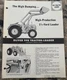 Oliver Super 99 Industrial Tractor With 998 Loader Brochure AMIL25