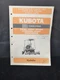 Kubota F2400 F2100 Diesel Front Mower Illustrated Parts List Manual Japan