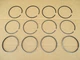 4 STANDARD 87MM PISTON RING SETS FOR KUBOTA R510 R520 R520S RX12 U35S2 U45S