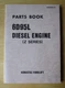 Komatsu 6D95L Diesel Engine Z Series Forklift Parts Book Manual Dated 1990