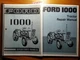 Ford 1000 Tractor 1973-75 Owner Operator Manual SE 3413 + Service Repair SE 3414