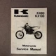 Kawasaki Service Manual KX80/KX100 1998-2000 99924-1219-02