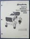 Orig Simplicity Parts Manual Model 4108, 8HP Tractor, Mfrs. No.1690260 &1690262