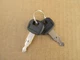 2 KEYS FOR KUBOTA U35-4 U35S U35S2 U45S U45ST U55 U55-4