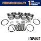 STD 4 pcs Piston Kit with Ring for Yanmar 486V Thermo King TK486V Engine
